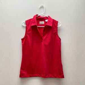 EP Pro Tour Tech Golf - Hot Pink Floral Golf Shirt